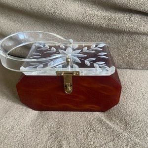 Lucite Handbag by Florida Handbags Miami